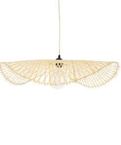GLOBOSTAR® MELEMELE 01841 Boho Κρεμαστό Φωτιστικό Οροφής με Ντουί 1 x E27 AC 220-240V IP20 - Μπεζ - Μ75 x Π75 x Υ10cm 15 01841 5