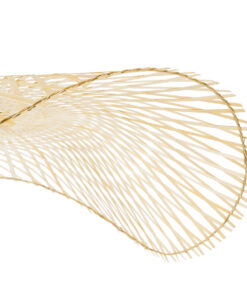 GLOBOSTAR® MELEMELE 01841 Boho Κρεμαστό Φωτιστικό Οροφής με Ντουί 1 x E27 AC 220-240V IP20 - Μπεζ - Μ75 x Π75 x Υ10cm 18 01841 8