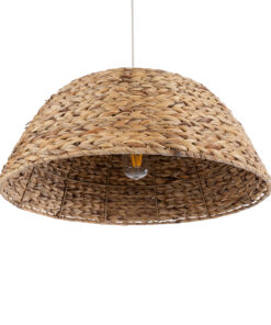 GLOBOSTAR® MANGATA 01847 Boho Κρεμαστό Φωτιστικό Οροφής με Ντουί 1 x E27 AC 220-240V IP20 - Μπεζ - Μ60 x Π60 x Υ28cm 16 01847 6