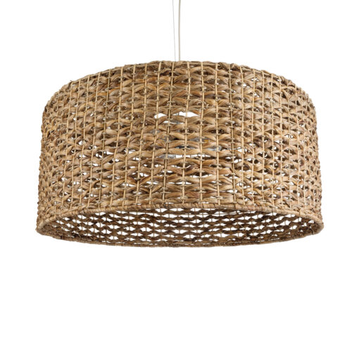 GloboStar® GLOBOSTAR® MANGATA 01850 Boho Κρεμαστό Φωτιστικό Οροφής με Ντουί 1 x E27 AC 220-240V IP20 - Καφέ - Μ90 x Π90 x Υ40cm