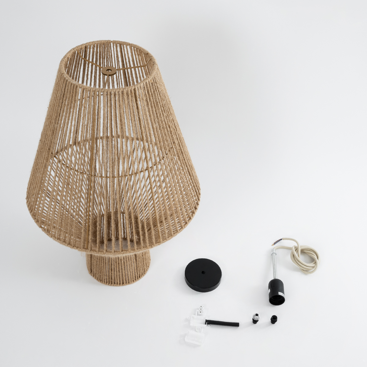 GLOBOSTAR® CAYMAN 01853 Boho Κρεμαστό Φωτιστικό Οροφής με Ντουί 1 x E27 AC 220-240V IP20 - Μπεζ - Μ40 x Π40 x Υ60cm 11 GLOBOSTAR® CAYMAN 01853 Boho Κρεμαστό Φωτιστικό Οροφής με Ντουί 1 x E27 AC 220-240V IP20 - Μπεζ - Μ40 x Π40 x Υ60cm - Image 9