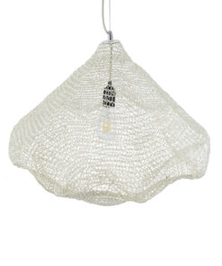 GLOBOSTAR® KENTUCKY 01865 Vintage Κρεμαστό Φωτιστικό Οροφής με Ντουί 1 x E27 AC 220-240V IP20 - Μπεζ - Μ60 x Π60 x Υ50cm 17 01865 7