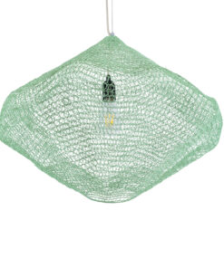 GLOBOSTAR® KENTUCKY 01866 Vintage Κρεμαστό Φωτιστικό Οροφής με Ντουί 1 x E27 AC 220-240V IP20 - Τιρκουάζ - Μ60 x Π60 x Υ50cm 16 01866 6