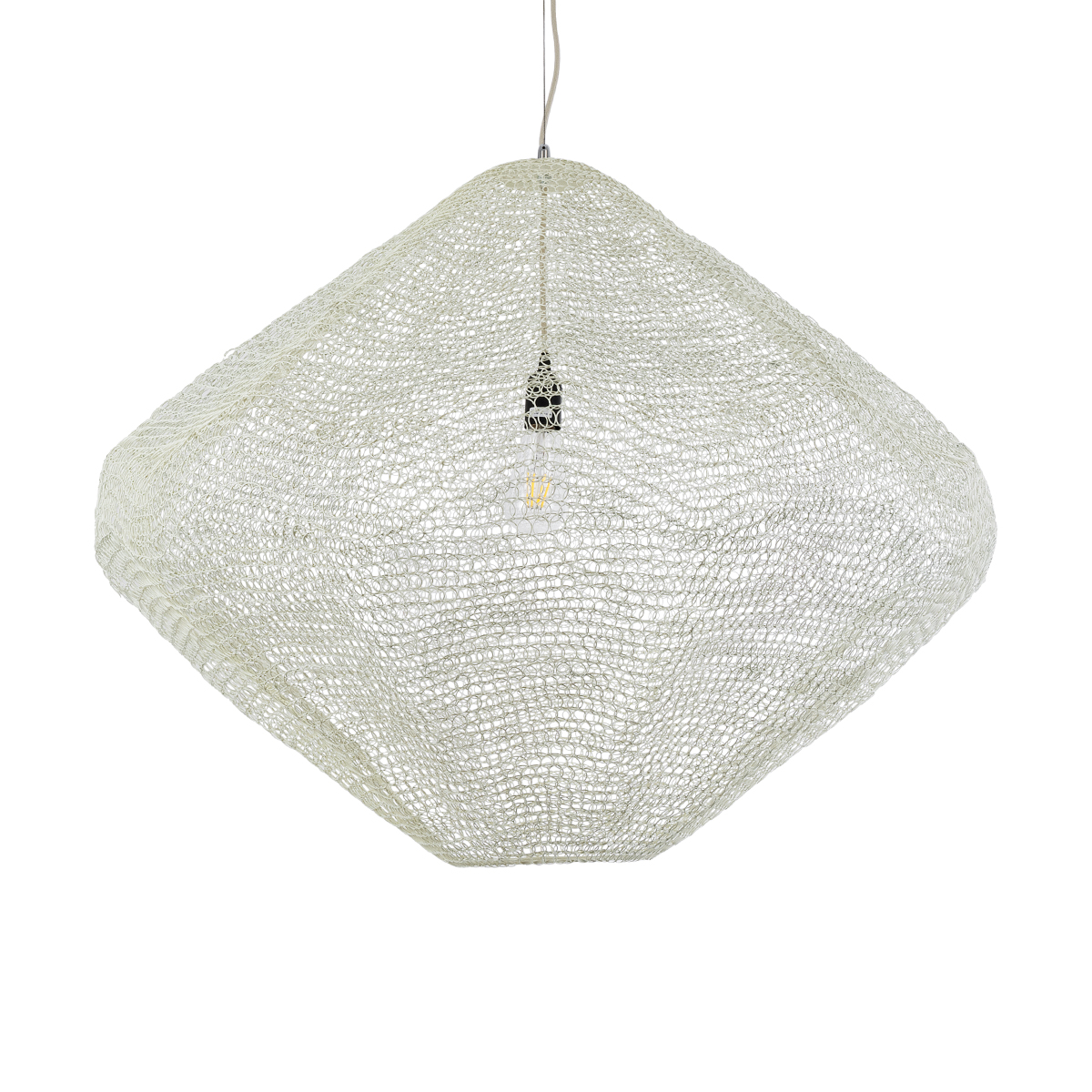 GLOBOSTAR® KENTUCKY 01868 Vintage Κρεμαστό Φωτιστικό Οροφής με Ντουί 1 x E27 AC 220-240V IP20 - Μπεζ - Μ90 x Π90 x Υ70cm 3 GloboStar® GLOBOSTAR® KENTUCKY 01868 Vintage Κρεμαστό Φωτιστικό Οροφής με Ντουί 1 x E27 AC 220-240V IP20 - Μπεζ - Μ90 x Π90 x Υ70cm