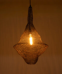 Alternative view of GLOBOSTAR® KENTUCKY 01872 Vintage Κρεμαστό Φωτιστικό Οροφής με Ντουί 1 x E27 AC 220-240V IP20 - Καφέ - Μ35 x Π35 x Υ60cm