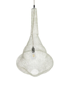 GLOBOSTAR® KENTUCKY 01874 Vintage Κρεμαστό Φωτιστικό Οροφής με Ντουί 1 x E27 AC 220-240V IP20 - Μπεζ - Μ50 x Π50 x Υ90cm 17 01874 7