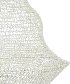 GLOBOSTAR® KENTUCKY 01874 Vintage Κρεμαστό Φωτιστικό Οροφής με Ντουί 1 x E27 AC 220-240V IP20 - Μπεζ - Μ50 x Π50 x Υ90cm 19 01874 9