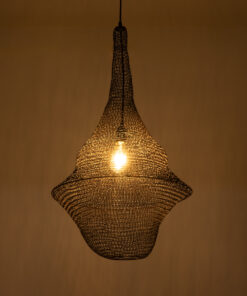 Alternative view of GLOBOSTAR® KENTUCKY 01875 Vintage Κρεμαστό Φωτιστικό Οροφής με Ντουί 1 x E27 AC 220-240V IP20 - Καφέ - Μ50 x Π50 x Υ90cm