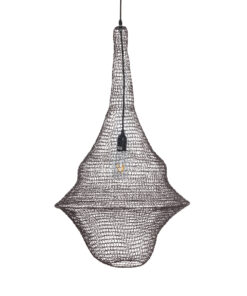 GLOBOSTAR® KENTUCKY 01875 Vintage Κρεμαστό Φωτιστικό Οροφής με Ντουί 1 x E27 AC 220-240V IP20 - Καφέ - Μ50 x Π50 x Υ90cm 15 01875 5