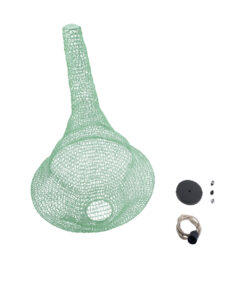 GLOBOSTAR® KENTUCKY 01876 Vintage Κρεμαστό Φωτιστικό Οροφής με Ντουί 1 x E27 AC 220-240V IP20 - Τιρκουάζ - Μ50 x Π50 x Υ90cm 21 01876 11