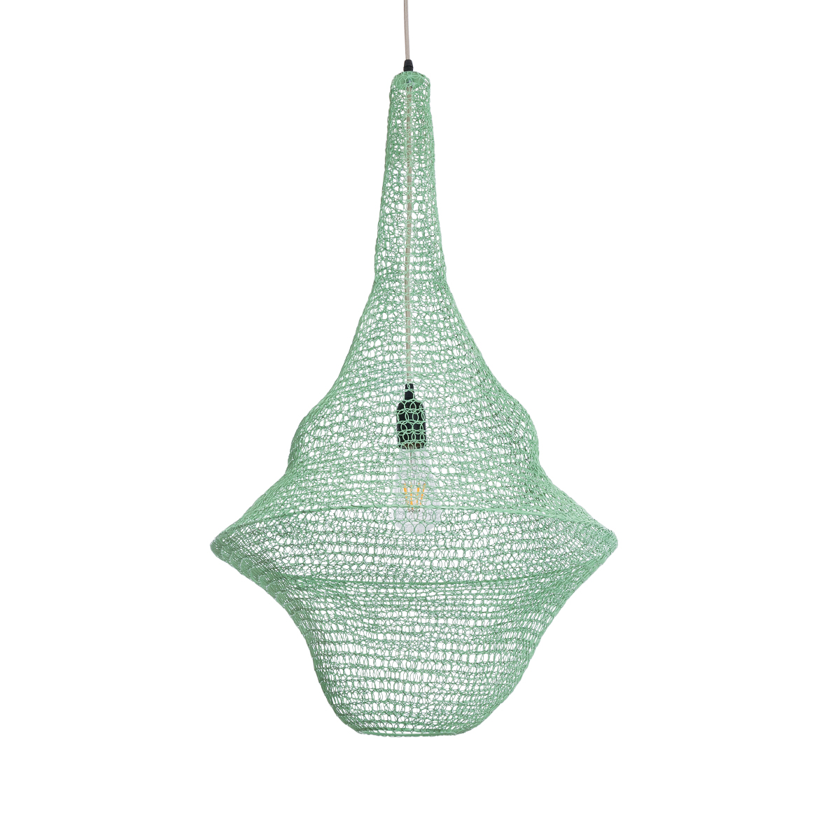 GLOBOSTAR® KENTUCKY 01876 Vintage Κρεμαστό Φωτιστικό Οροφής με Ντουί 1 x E27 AC 220-240V IP20 - Τιρκουάζ - Μ50 x Π50 x Υ90cm 3 GloboStar® GLOBOSTAR® KENTUCKY 01876 Vintage Κρεμαστό Φωτιστικό Οροφής με Ντουί 1 x E27 AC 220-240V IP20 - Τιρκουάζ - Μ50 x Π50 x Υ90cm