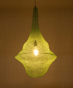 Alternative view of GLOBOSTAR® KENTUCKY 01876 Vintage Κρεμαστό Φωτιστικό Οροφής με Ντουί 1 x E27 AC 220-240V IP20 - Τιρκουάζ - Μ50 x Π50 x Υ90cm