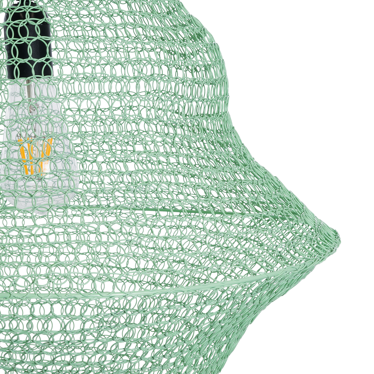 GLOBOSTAR® KENTUCKY 01876 Vintage Κρεμαστό Φωτιστικό Οροφής με Ντουί 1 x E27 AC 220-240V IP20 - Τιρκουάζ - Μ50 x Π50 x Υ90cm 10 GLOBOSTAR® KENTUCKY 01876 Vintage Κρεμαστό Φωτιστικό Οροφής με Ντουί 1 x E27 AC 220-240V IP20 - Τιρκουάζ - Μ50 x Π50 x Υ90cm - Image 8