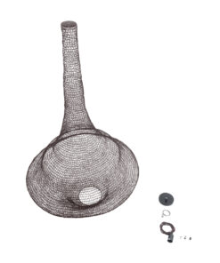 GLOBOSTAR® KENTUCKY 01878 Vintage Κρεμαστό Φωτιστικό Οροφής με Ντουί 1 x E27 AC 220-240V IP20 - Καφέ - Μ80 x Π80 x Υ140cm 21 01878 11