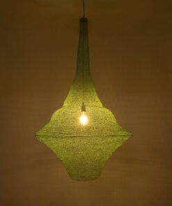 Alternative view of GLOBOSTAR® KENTUCKY 01879 Vintage Κρεμαστό Φωτιστικό Οροφής με Ντουί 1 x E27 AC 220-240V IP20 - Τιρκουάζ - Μ80 x Π80 x Υ140cm