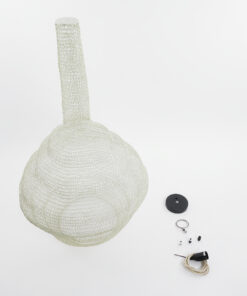 GLOBOSTAR® KENTUCKY 01883 Vintage Κρεμαστό Φωτιστικό Οροφής με Ντουί 1 x E27 AC 220-240V IP20 - Λευκό - Μ60 x Π60 x Υ90cm 22 01883 11