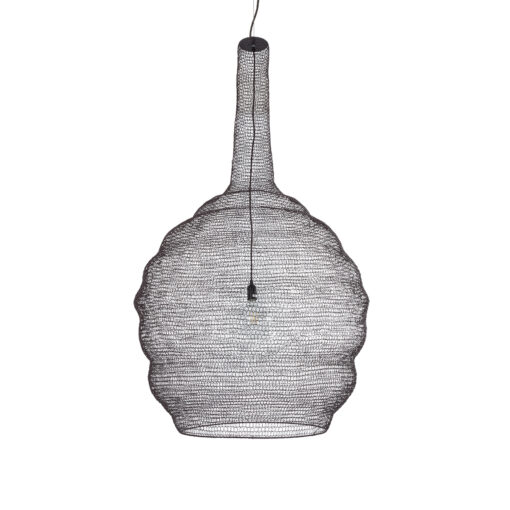 GloboStar® GLOBOSTAR® KENTUCKY 01887 Vintage Κρεμαστό Φωτιστικό Οροφής με Ντουί 1 x E27 AC 220-240V IP20 - Καφέ - Μ90 x Π90 x Υ150cm