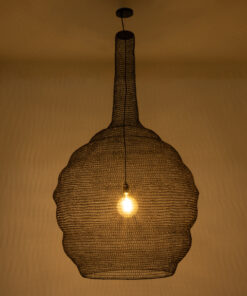 Alternative view of GLOBOSTAR® KENTUCKY 01887 Vintage Κρεμαστό Φωτιστικό Οροφής με Ντουί 1 x E27 AC 220-240V IP20 - Καφέ - Μ90 x Π90 x Υ150cm