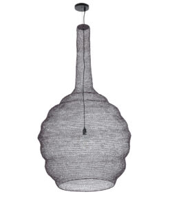 GLOBOSTAR® KENTUCKY 01887 Vintage Κρεμαστό Φωτιστικό Οροφής με Ντουί 1 x E27 AC 220-240V IP20 - Καφέ - Μ90 x Π90 x Υ150cm 14 01887 4