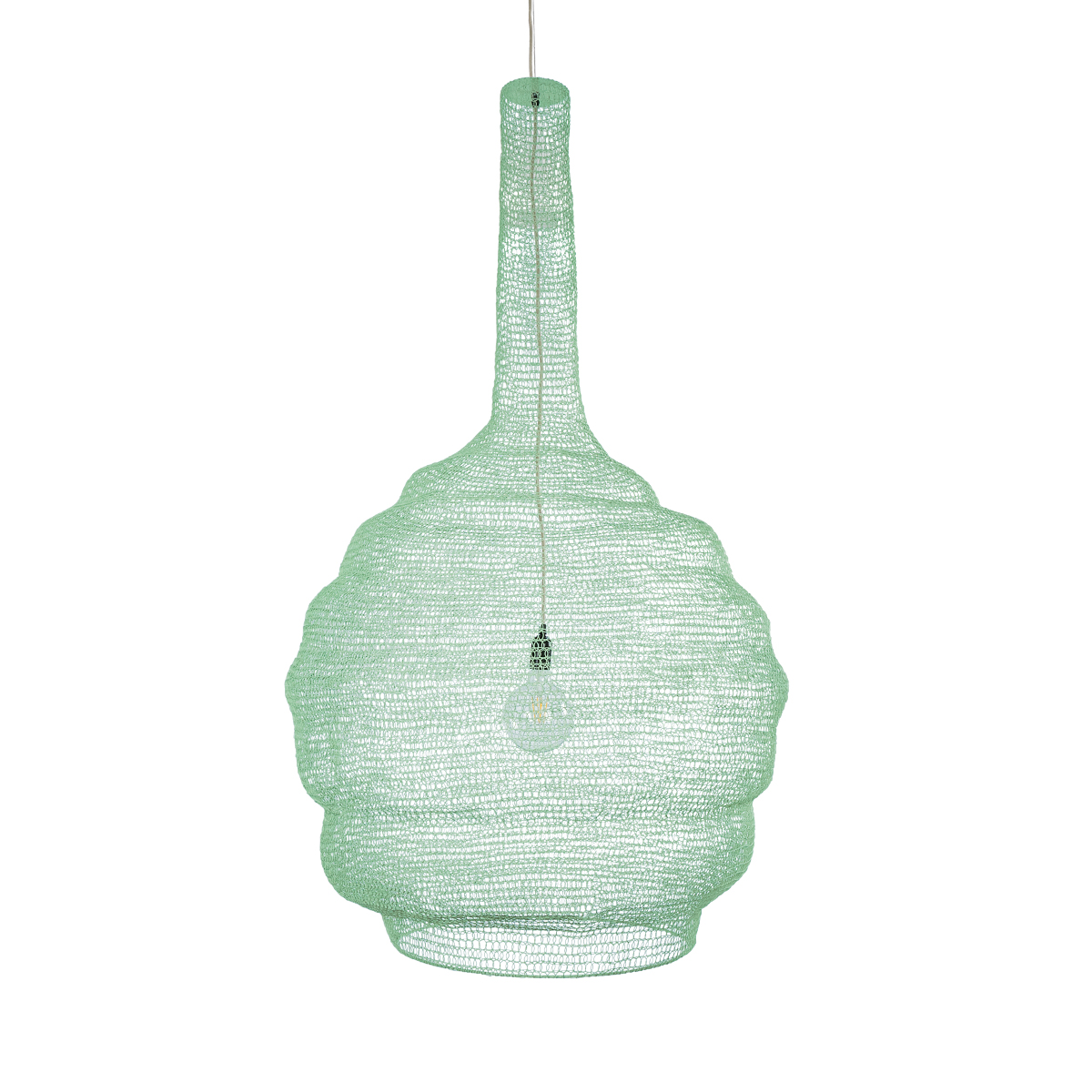 GLOBOSTAR® KENTUCKY 01888 Vintage Κρεμαστό Φωτιστικό Οροφής με Ντουί 1 x E27 AC 220-240V IP20 - Τιρκουάζ - Μ90 x Π90 x Υ150cm 6 GLOBOSTAR® KENTUCKY 01888 Vintage Κρεμαστό Φωτιστικό Οροφής με Ντουί 1 x E27 AC 220-240V IP20 - Τιρκουάζ - Μ90 x Π90 x Υ150cm - Image 4