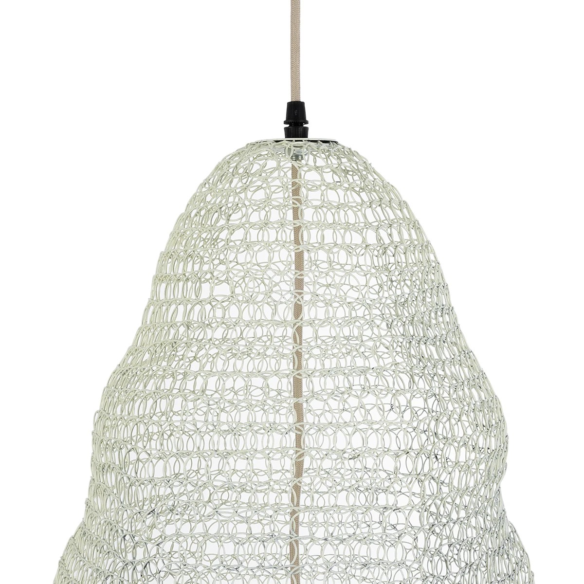 GLOBOSTAR® KENTUCKY 01892 Vintage Κρεμαστό Φωτιστικό Οροφής με Ντουί 1 x E27 AC 220-240V IP20 - Λευκό - Μ60 x Π60 x Υ52cm 8 GLOBOSTAR® KENTUCKY 01892 Vintage Κρεμαστό Φωτιστικό Οροφής με Ντουί 1 x E27 AC 220-240V IP20 - Λευκό - Μ60 x Π60 x Υ52cm - Image 7