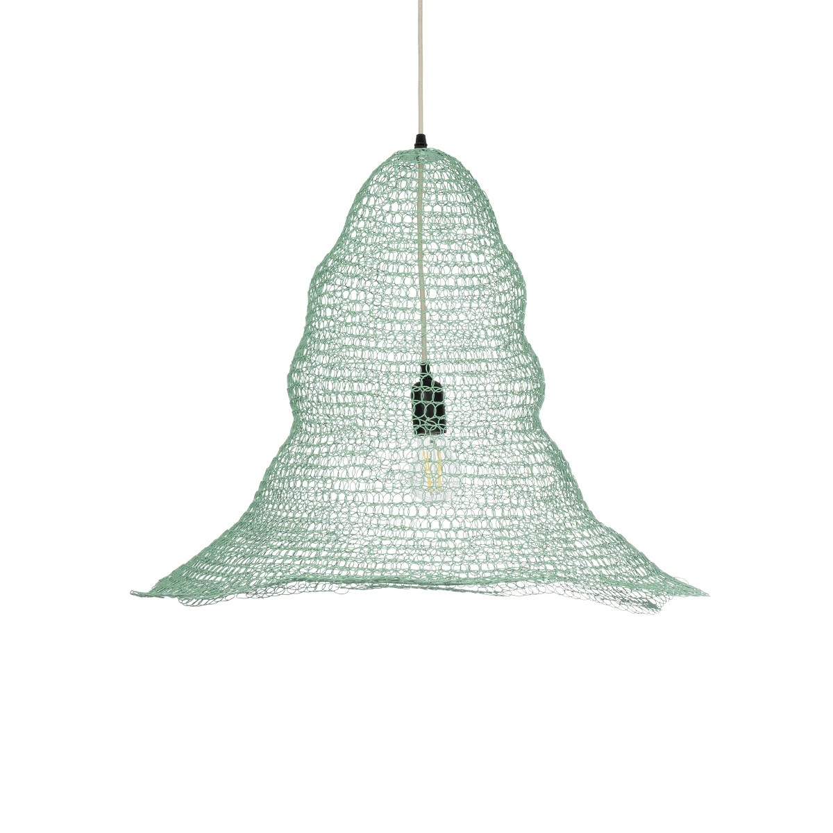 GLOBOSTAR® KENTUCKY 01894 Vintage Κρεμαστό Φωτιστικό Οροφής με Ντουί 1 x E27 AC 220-240V IP20 - Τιρκουάζ - Μ60 x Π60 x Υ52cm 5 GLOBOSTAR® KENTUCKY 01894 Vintage Κρεμαστό Φωτιστικό Οροφής με Ντουί 1 x E27 AC 220-240V IP20 - Τιρκουάζ - Μ60 x Π60 x Υ52cm - Image 4