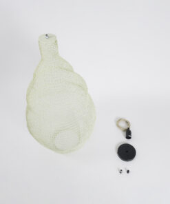 GLOBOSTAR® KENTUCKY 01895 Vintage Κρεμαστό Φωτιστικό Οροφής με Ντουί 1 x E27 AC 220-240V IP20 - Λευκό - Μ40 x Π40 x Υ70cm 21 01895 11