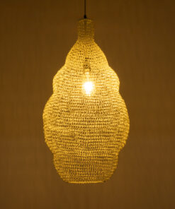 Alternative view of GLOBOSTAR® KENTUCKY 01895 Vintage Κρεμαστό Φωτιστικό Οροφής με Ντουί 1 x E27 AC 220-240V IP20 - Λευκό - Μ40 x Π40 x Υ70cm