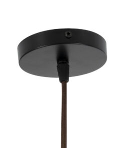 GLOBOSTAR® KENTUCKY 01896 Vintage Κρεμαστό Φωτιστικό Οροφής με Ντουί 1 x E27 AC 220-240V IP20 - Καφέ - Μ40 x Π40 x Υ70cm 20 01896 10