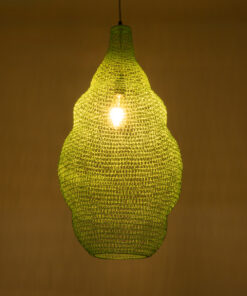 Alternative view of GLOBOSTAR® KENTUCKY 01897 Vintage Κρεμαστό Φωτιστικό Οροφής με Ντουί 1 x E27 AC 220-240V IP20 - Τιρκουάζ - Μ40 x Π40 x Υ70cm