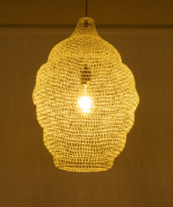 Alternative view of GLOBOSTAR® KENTUCKY 01898 Vintage Κρεμαστό Φωτιστικό Οροφής με Ντουί 1 x E27 AC 220-240V IP20 - Λευκό - Μ40 x Π40 x Y60cm