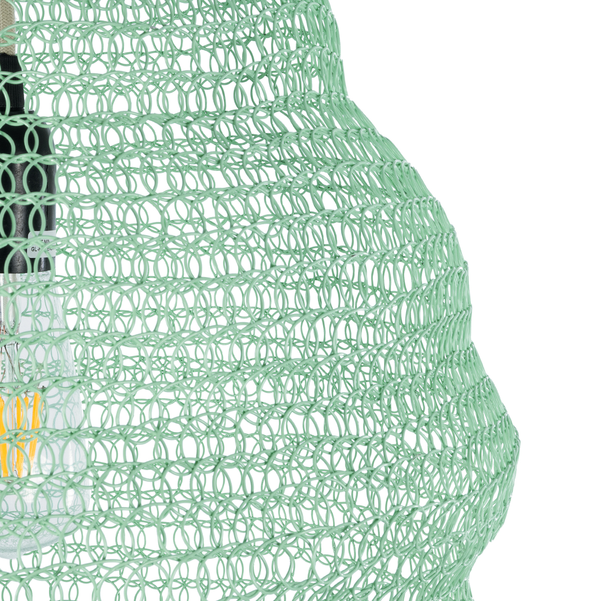 GLOBOSTAR® KENTUCKY 01900 Vintage Κρεμαστό Φωτιστικό Οροφής με Ντουί 1 x E27 AC 220-240V IP20 - Τιρκουάζ - Μ40 x Π40 x Y60cm 9 GLOBOSTAR® KENTUCKY 01900 Vintage Κρεμαστό Φωτιστικό Οροφής με Ντουί 1 x E27 AC 220-240V IP20 - Τιρκουάζ - Μ40 x Π40 x Y60cm - Image 7