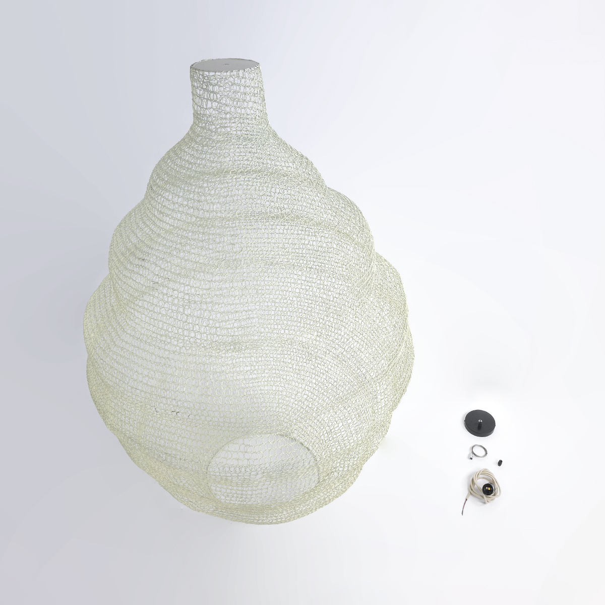 GLOBOSTAR® KENTUCKY 01901 Vintage Κρεμαστό Φωτιστικό Οροφής με Ντουί 1 x E27 AC 220-240V IP20 - Λευκό - Μ80 x Π80 x Y110cm 11 GLOBOSTAR® KENTUCKY 01901 Vintage Κρεμαστό Φωτιστικό Οροφής με Ντουί 1 x E27 AC 220-240V IP20 - Λευκό - Μ80 x Π80 x Y110cm - Image 9