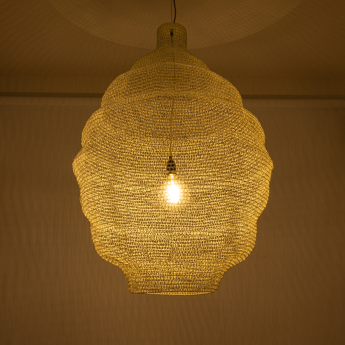 GLOBOSTAR® KENTUCKY 01901 Vintage Κρεμαστό Φωτιστικό Οροφής με Ντουί 1 x E27 AC 220-240V IP20 - Λευκό - Μ80 x Π80 x Y110cm 4 GLOBOSTAR® KENTUCKY 01901 Vintage Κρεμαστό Φωτιστικό Οροφής με Ντουί 1 x E27 AC 220-240V IP20 - Λευκό - Μ80 x Π80 x Y110cm - Image 2