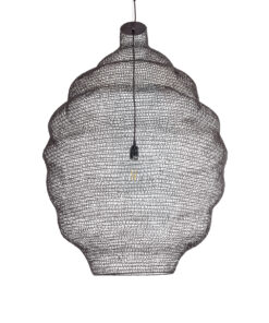 GloboStar® GLOBOSTAR® KENTUCKY 01902 Vintage Κρεμαστό Φωτιστικό Οροφής με Ντουί 1 x E27 AC 220-240V IP20 - Καφέ - Μ80 x Π80 x Y110cm