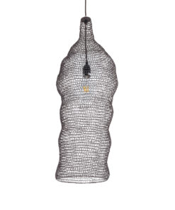 GloboStar® GLOBOSTAR® KENTUCKY 01905 Vintage Κρεμαστό Φωτιστικό Οροφής με Ντουί 1 x E27 AC 220-240V IP20 - Καφέ - Μ30 x Π30 x Y80cm