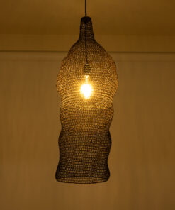 Alternative view of GLOBOSTAR® KENTUCKY 01905 Vintage Κρεμαστό Φωτιστικό Οροφής με Ντουί 1 x E27 AC 220-240V IP20 - Καφέ - Μ30 x Π30 x Y80cm