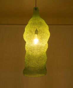 GLOBOSTAR® KENTUCKY 01906 Vintage Κρεμαστό Φωτιστικό Οροφής με Ντουί 1 x E27 AC 220-240V IP20 - Τιρκουάζ - Μ30 x Π30 x Y80cm 12 01906 3