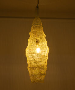 Alternative view of GLOBOSTAR® KENTUCKY 01907 Vintage Κρεμαστό Φωτιστικό Οροφής με Ντουί 1 x E27 AC 220-240V IP20 - Λευκό - Μ30 x Π30 x Y105cm