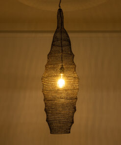 Alternative view of GLOBOSTAR® KENTUCKY 01908 Vintage Κρεμαστό Φωτιστικό Οροφής με Ντουί 1 x E27 AC 220-240V IP20 - Καφέ - Μ30 x Π30 x Y105cm