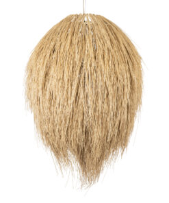 GloboStar® GLOBOSTAR® ARCHIPELAGO 01913 Boho Κρεμαστό Φωτιστικό Οροφής με Ντουί 1 x E27 AC 220-240V IP20 - Μπεζ - Μ80 x Π80 x Υ100cm