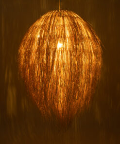 Alternative view of GLOBOSTAR® ARCHIPELAGO 01913 Boho Κρεμαστό Φωτιστικό Οροφής με Ντουί 1 x E27 AC 220-240V IP20 - Μπεζ - Μ80 x Π80 x Υ100cm