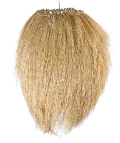 GLOBOSTAR® ARCHIPELAGO 01914 Boho Κρεμαστό Φωτιστικό Οροφής με Ντουί 1 x E27 AC 220-240V IP20 - Μπεζ - Μ120 x Π120 x Υ140cm 16 01914 7