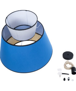 GLOBOSTAR® SAIGE 01918 Boho Κρεμαστό Φωτιστικό Οροφής με Ντουί 1 x E27 AC 220-240V IP20 - Πολύχρωμο - Μ50 x Π50 x Υ45cm 19 01918 10