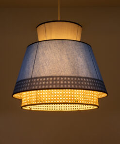 Alternative view of GLOBOSTAR® SAIGE 01918 Boho Κρεμαστό Φωτιστικό Οροφής με Ντουί 1 x E27 AC 220-240V IP20 - Πολύχρωμο - Μ50 x Π50 x Υ45cm