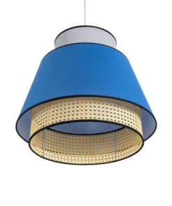 GLOBOSTAR® SAIGE 01918 Boho Κρεμαστό Φωτιστικό Οροφής με Ντουί 1 x E27 AC 220-240V IP20 - Πολύχρωμο - Μ50 x Π50 x Υ45cm 15 01918 6