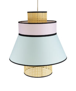 GLOBOSTAR® SAIGE 01920 Boho Κρεμαστό Φωτιστικό Οροφής με Ντουί 1 x E27 AC 220-240V IP20 - Πολύχρωμο - Μ50 x Π50 x Υ54cm 16 01920 7