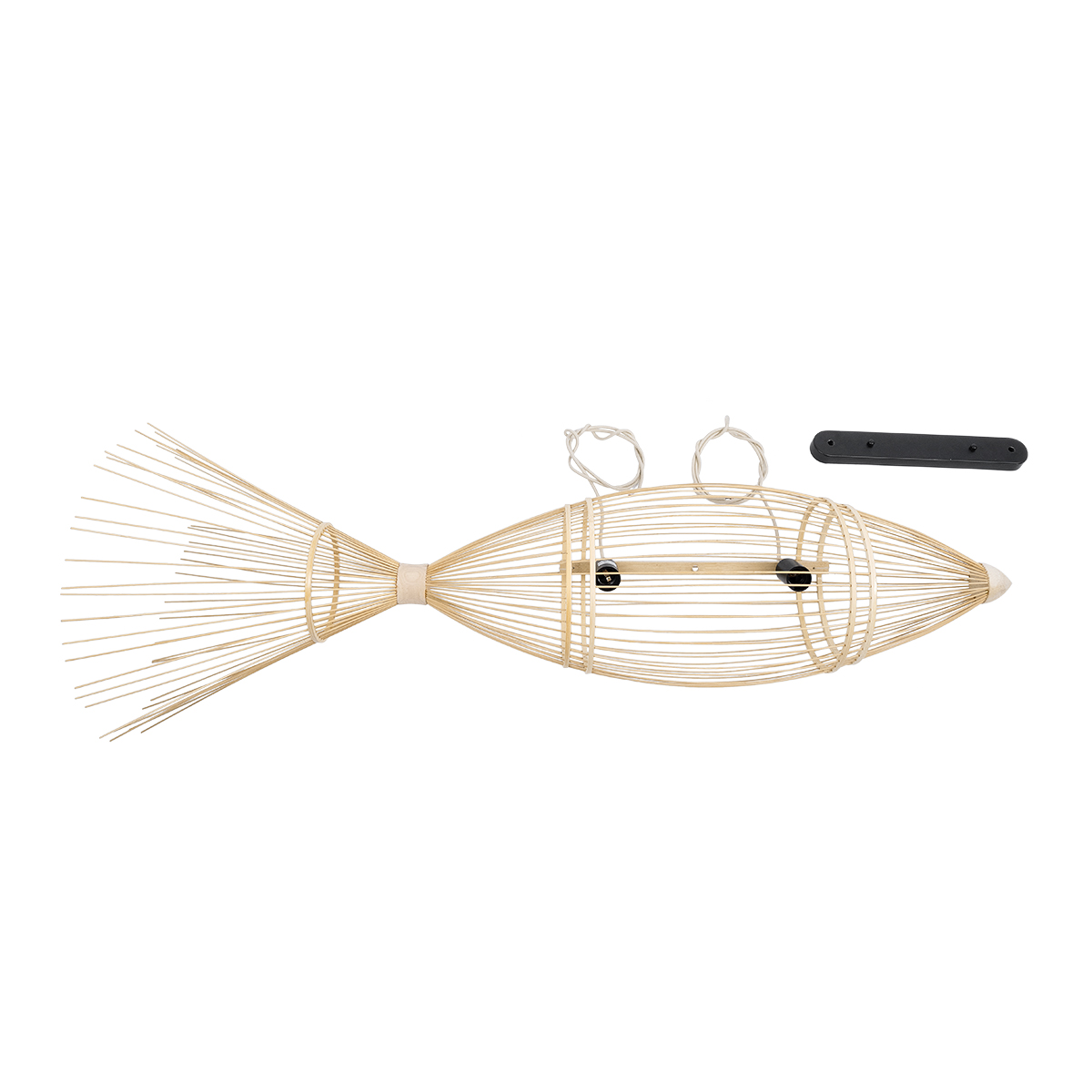 GLOBOSTAR® FISH 01927 Boho Κρεμαστό Φωτιστικό Οροφής με Ντουί 1 x E27 AC 220-240V IP20 - Μπεζ - Μ130 x Π42 x Υ42cm 11 GLOBOSTAR® FISH 01927 Boho Κρεμαστό Φωτιστικό Οροφής με Ντουί 1 x E27 AC 220-240V IP20 - Μπεζ - Μ130 x Π42 x Υ42cm - Image 9