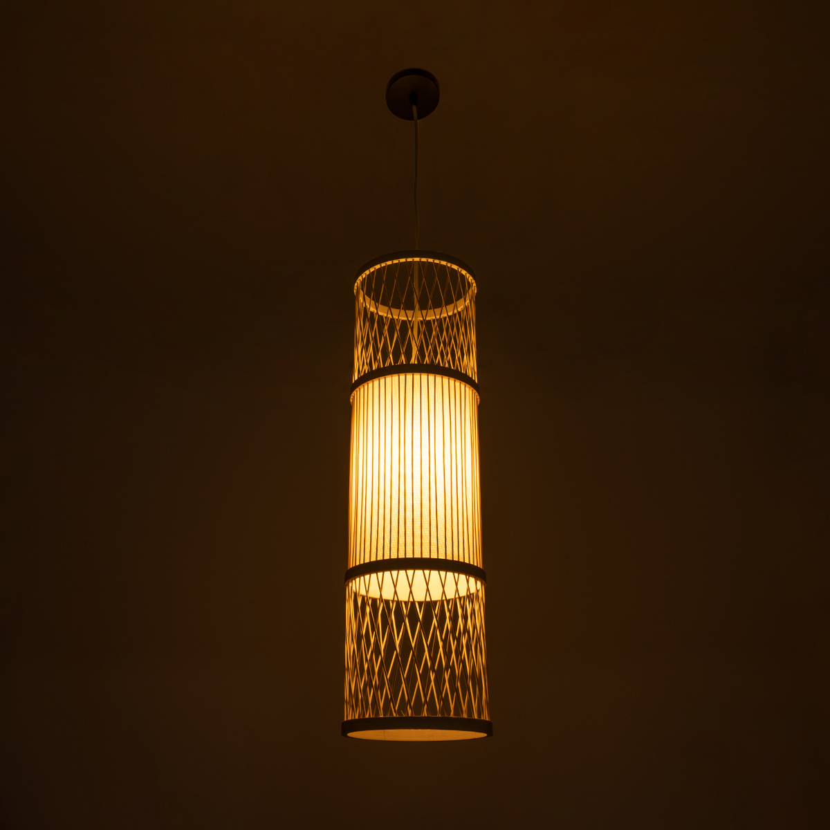 GLOBOSTAR® HIBISCUS 01933 Boho Κρεμαστό Φωτιστικό Οροφής με Ντουί 1 x E27 AC 220-240V IP20 - Μπεζ - Μ20 x Π20 x Υ70cm 4 GLOBOSTAR® HIBISCUS 01933 Boho Κρεμαστό Φωτιστικό Οροφής με Ντουί 1 x E27 AC 220-240V IP20 - Μπεζ - Μ20 x Π20 x Υ70cm - Image 2