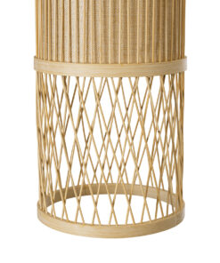 GLOBOSTAR® HIBISCUS 01933 Boho Κρεμαστό Φωτιστικό Οροφής με Ντουί 1 x E27 AC 220-240V IP20 - Μπεζ - Μ20 x Π20 x Υ70cm 19 01933 7